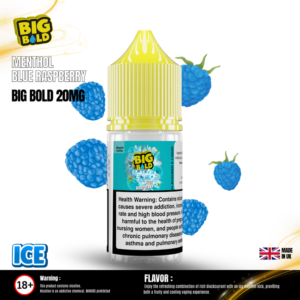 Big Bold Menthol Blue Raspberry 30ml 20mg
