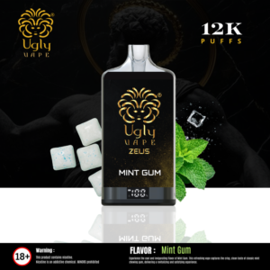 Zeus MINT GUM Dis 12000 puffs 20mg