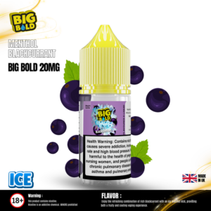 Big Bold Menthol Blackcurrant 30ml 20mg