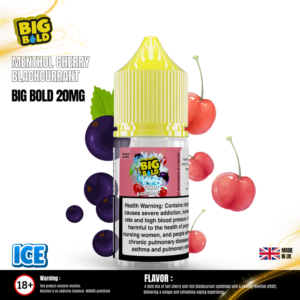 Big Bold Menthol Cherry Blackcurrant 30ml 20mg