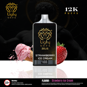 Zeus STRAWBERRY ICE CREAM Dis 12000 20mg